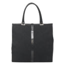GUCCI GG Canvas Jackie Tote Bag Black Silver 002 1064 1669 Auth bs26232-3