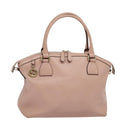 GUCCI Hand Bag Leather Outlet Pink Gold 449651 Auth bs26235-1