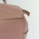 GUCCI Hand Bag Leather Outlet Pink Gold 449651 Auth bs26235-16
