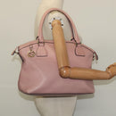 GUCCI Hand Bag Leather Outlet Pink Gold 449651 Auth bs26235-20