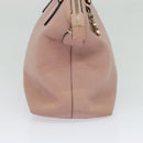 GUCCI Hand Bag Leather Outlet Pink Gold 449651 Auth bs26235-3