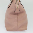 GUCCI Hand Bag Leather Outlet Pink Gold 449651 Auth bs26235-4