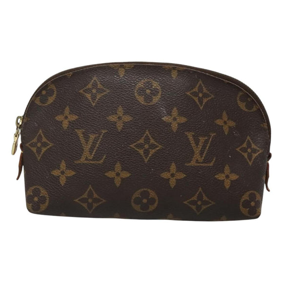 LOUIS VUITTON Monogram Pochette Cosmetic PM Cosmetic Pouch M47515 Auth bs26243