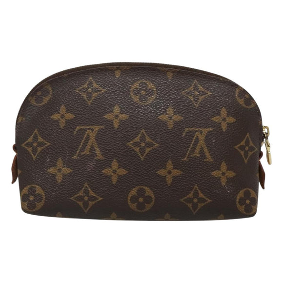 LOUIS VUITTON Monogram Pochette Cosmetic PM Cosmetic Pouch M47515 Auth bs26243