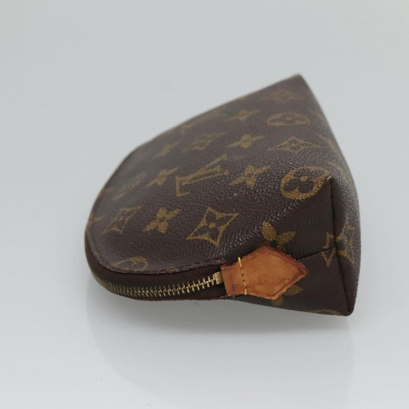 LOUIS VUITTON Monogram Pochette Cosmetic PM Cosmetic Pouch M47515 Auth bs26243