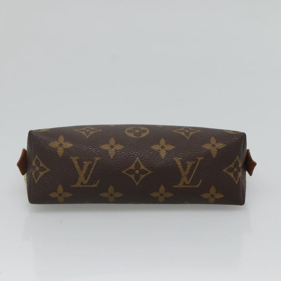 LOUIS VUITTON Monogram Pochette Cosmetic PM Cosmetic Pouch M47515 Auth bs26243