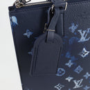 LOUIS VUITTON Water Color Sac Plat messenger Bag Blue M57843 LV Auth bs26245A-18