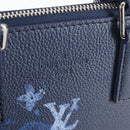 LOUIS VUITTON Water Color Sac Plat messenger Bag Blue M57843 LV Auth bs26245SM-19