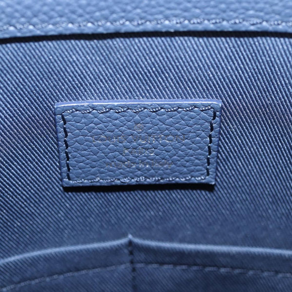 LOUIS VUITTON Water Color Sac Plat messenger Bag Blue M57843 LV Auth bs26245A