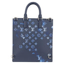 LOUIS VUITTON Water Color Sac Plat messenger Bag Blue M57843 LV Auth bs26245A-2