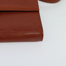 LOUIS VUITTON Epi Arsch Shoulder Bag 2Way Brown M52573 LV Auth bs26246-15