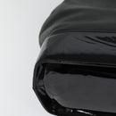 VERSACE Hand Bag Leather Black Gold Auth bs26249-15