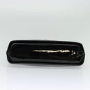 VERSACE Hand Bag Leather Black Gold Auth bs26249-5