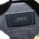 VERSACE Pouch PVC Yellow Gold Auth bs26250-10