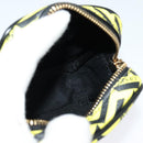 VERSACE Pouch PVC Yellow Gold Auth bs26250-17