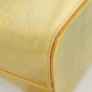 LOUIS VUITTON Monogram Vernis Houston Hand Bag Gris M91053 LV Auth bs26251-9