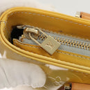 LOUIS VUITTON Monogram Vernis Houston Hand Bag Gris M91053 LV Auth bs26251-17