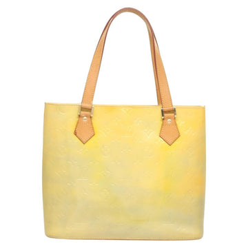 LOUIS VUITTON Monogram Vernis Houston Hand Bag Gris M91053 LV Auth bs26251 - 0