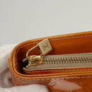 LOUIS VUITTON Monogram Vernis Houston Hand Bag Beige M91004 LV Auth bs26252-17