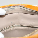 LOUIS VUITTON Monogram Vernis Houston Hand Bag Beige M91004 LV Auth bs26252-10