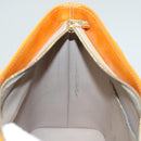 LOUIS VUITTON Monogram Vernis Houston Hand Bag Beige M91004 LV Auth bs26252-18