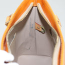 LOUIS VUITTON Monogram Vernis Houston Hand Bag Beige M91004 LV Auth bs26252-19