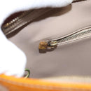 LOUIS VUITTON Monogram Vernis Houston Hand Bag Beige M91004 LV Auth bs26252-20