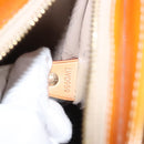 LOUIS VUITTON Monogram Vernis Houston Hand Bag Beige M91004 LV Auth bs26252-12