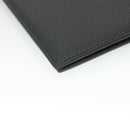 Christian Dior Card Case Leather Black Auth bs26260-16