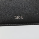 Christian Dior Card Case Leather Black Auth bs26260-17