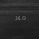 Christian Dior Card Case Leather Black Auth bs26260-8