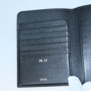 Christian Dior Card Case Leather Black Auth bs26260-18