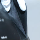 Christian Dior Card Case Leather Black Auth bs26260-11