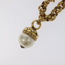 LOEWE Necklace metal Gold Auth bs26275-3