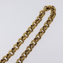 LOEWE Necklace metal Gold Auth bs26275-6