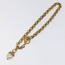 LOEWE Necklace metal Gold Auth bs26275-7