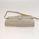 LOEWE Business Bag Leather Beige Auth bs26276-11