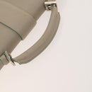 LOEWE Business Bag Leather Beige Auth bs26276-9