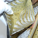 HERMES Azap Long Long Wallet Leather Black Silver Auth bs26278-14