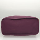 HERMES Cabak GM Tote Bag Canvas Purple Silver Auth bs26280-5