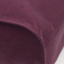 HERMES Cabak GM Tote Bag Canvas Purple Silver Auth bs26280-16