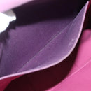 HERMES Cabak GM Tote Bag Canvas Purple Silver Auth bs26280-24