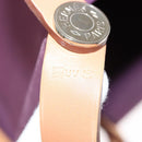 HERMES Cabak GM Tote Bag Canvas Purple Silver Auth bs26280-12