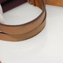 HERMES Cabak GM Tote Bag Canvas Purple Silver Auth bs26280-7