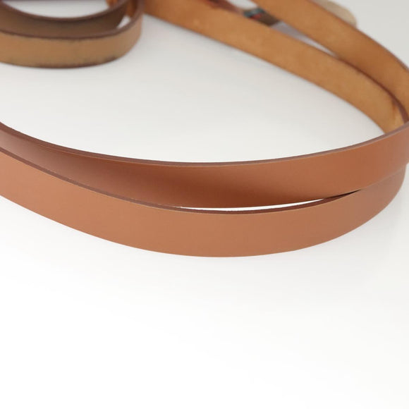 HERMES Cabak GM Tote Bag Canvas Purple Silver Auth bs26280