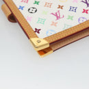 LOUIS VUITTON Multicolor Agenda PM Day Planner Cover White R21074 Auth bs26290-16