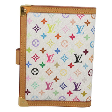 LOUIS VUITTON Multicolor Agenda PM Day Planner Cover White R21074 Auth bs26290 - 0