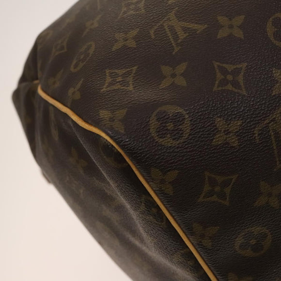 LOUIS VUITTON Monogram Keepall 60 Boston Bag M41422 LV Auth bs26301