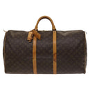 LOUIS VUITTON Monogram Keepall 60 Boston Bag M41422 LV Auth bs26301-13