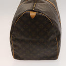 LOUIS VUITTON Monogram Keepall 60 Boston Bag M41422 LV Auth bs26301-3